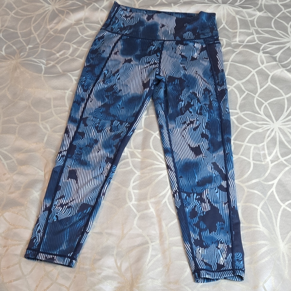 Sweaty Betty Super Sculpt Blue Leggings